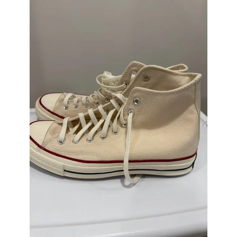 Converse Chuck 70 High Top Canvas Sneakers- Parchment Beige - Size M8/W10 - NEW